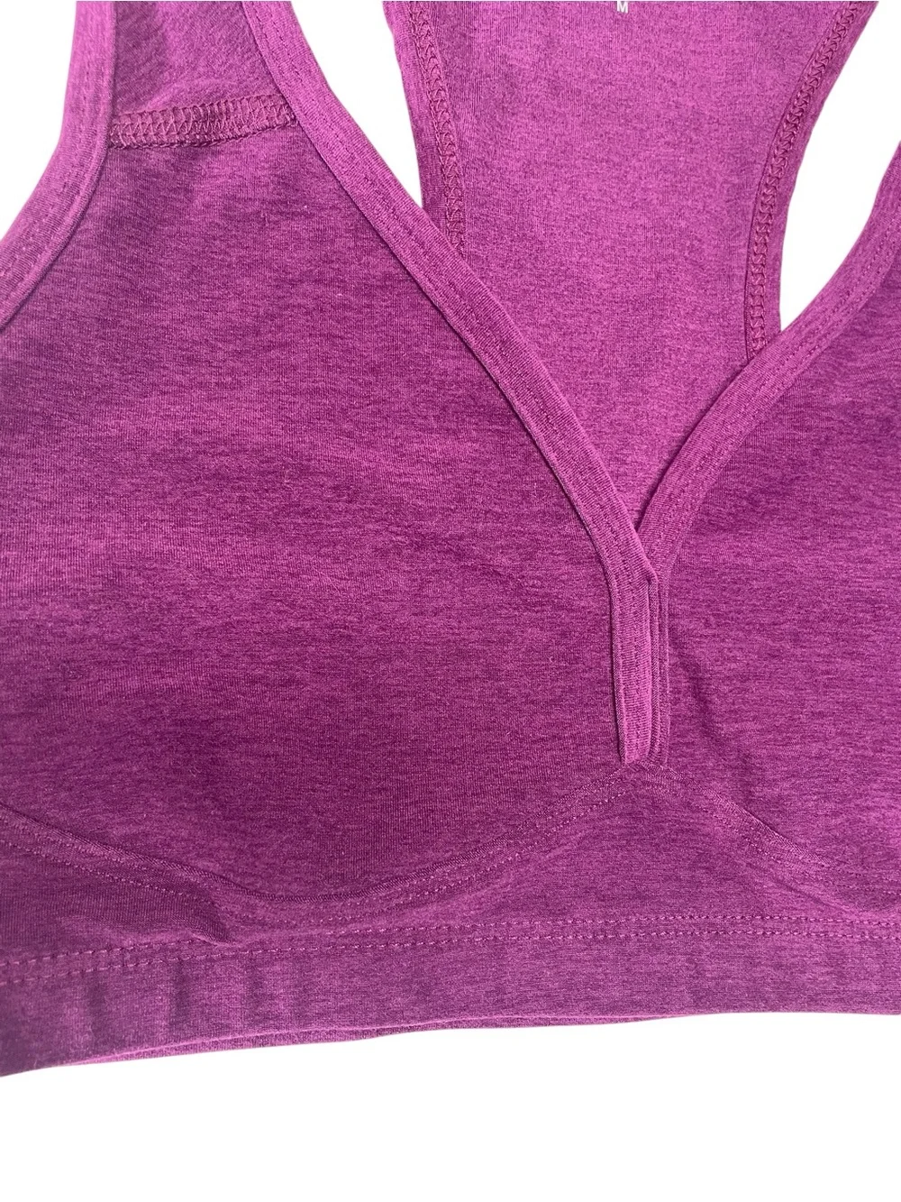 Beyond Yoga Spacedye Lift Your Spirits Bra Color Aubergine-Beet Size M